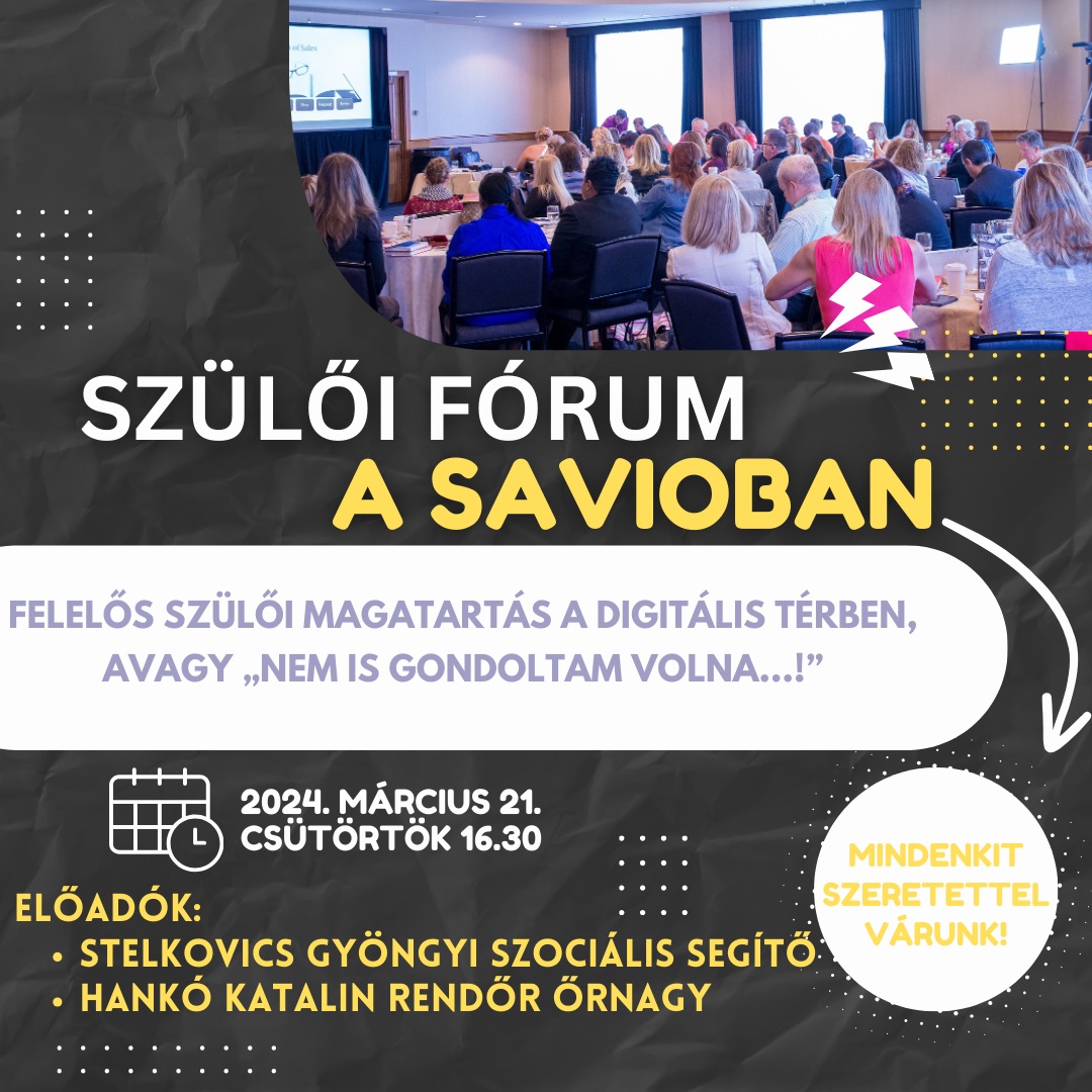 Szuloi forum a Savioban 2024 03 21