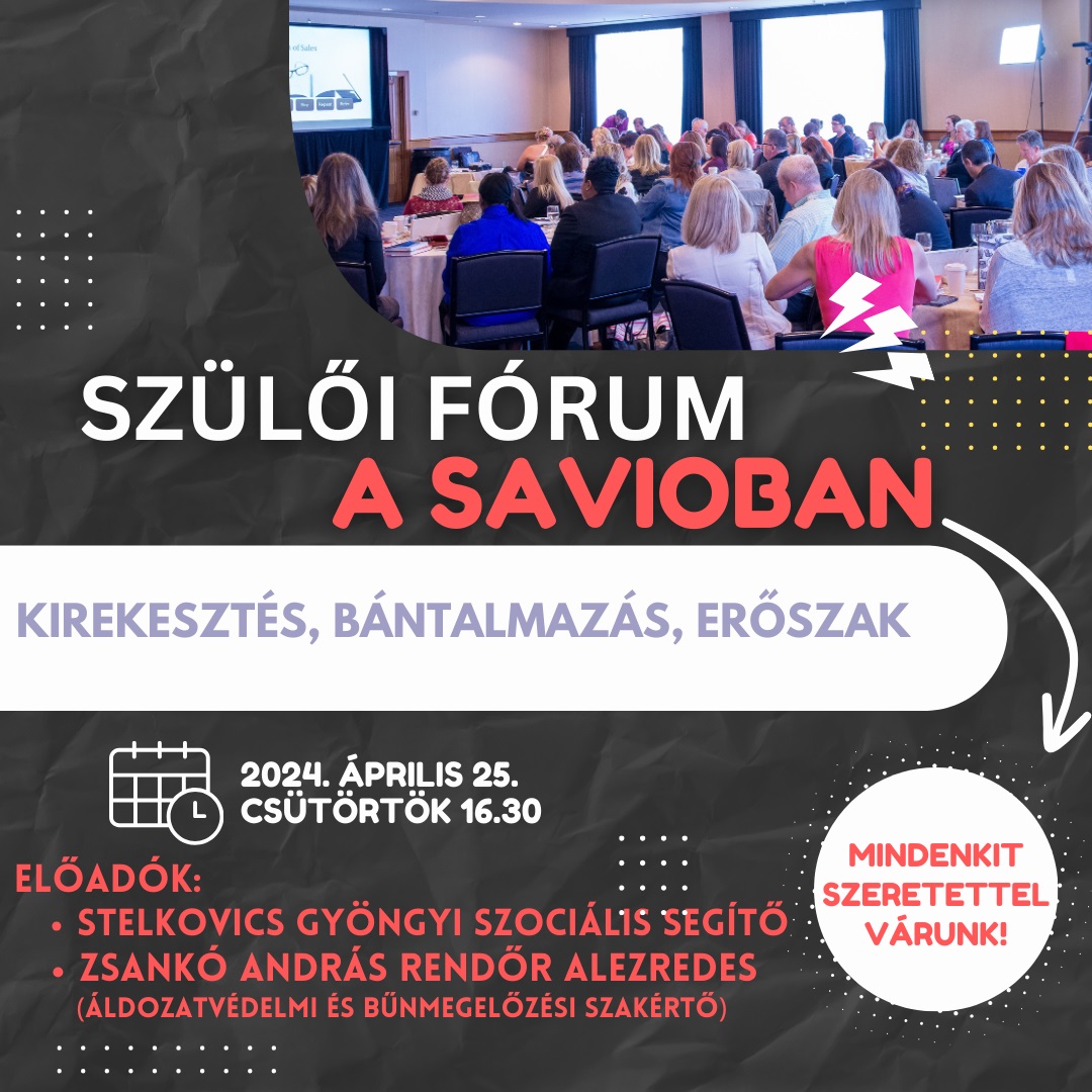 Szuloi forum a Savioban 2024 04 25