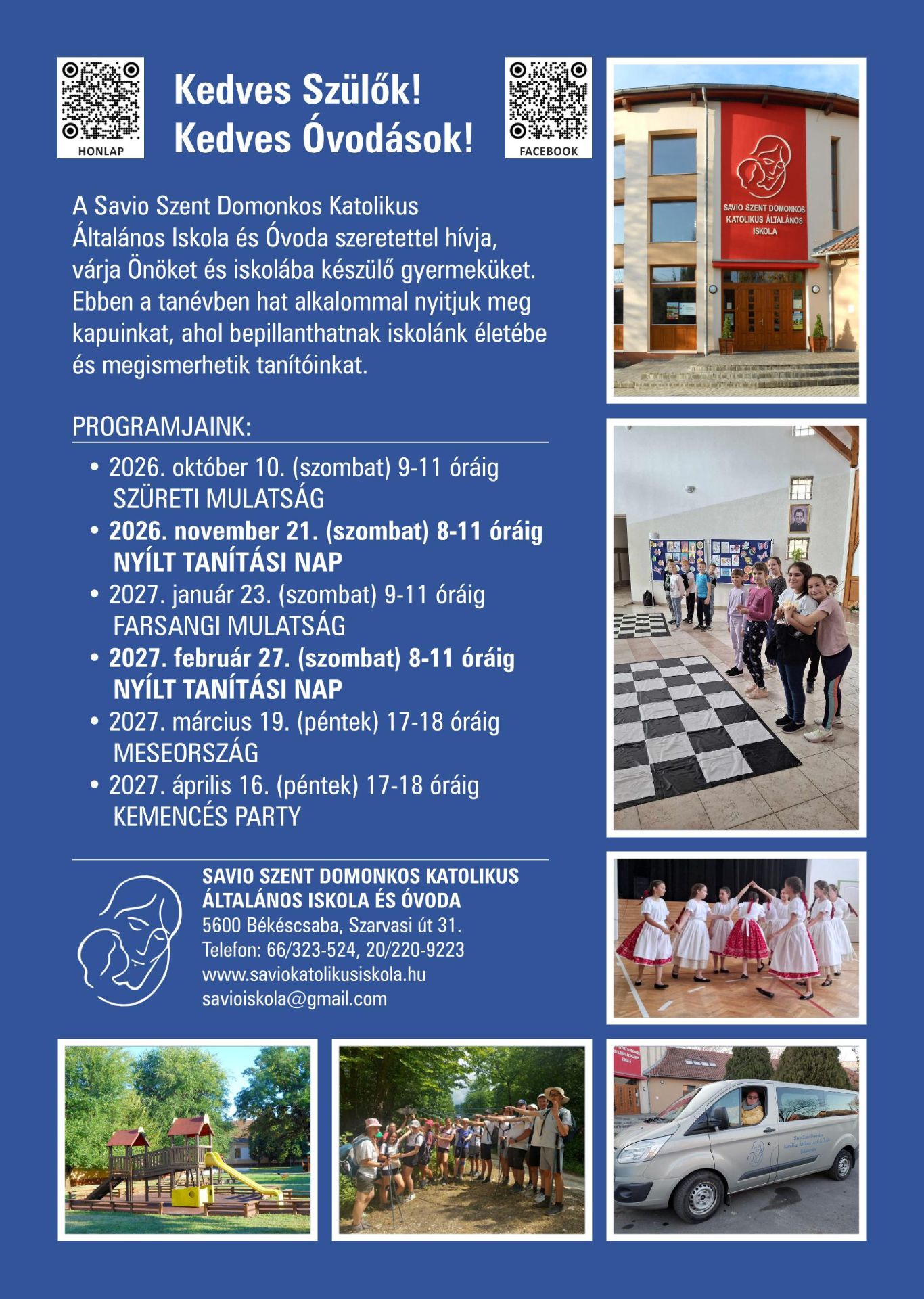 PLAKAT SRA3 Nyilt Nap SAVIO 2026 09 27 ROL OPT